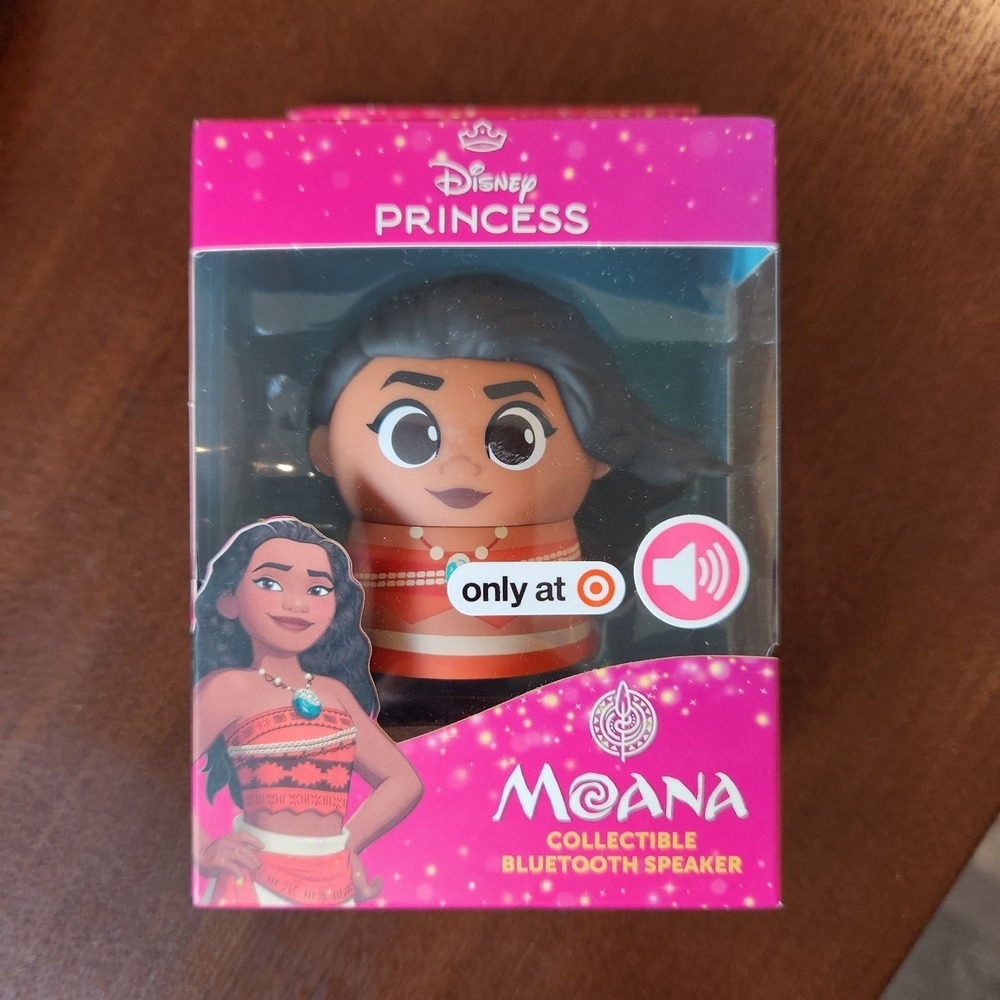 Moana Bitty Boomer Bluetooth  Speaker Sealed Target Exclusive Loud NIB Recharge